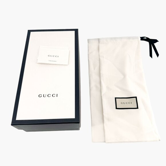 Gucci Horsebit Loafers EU 37 US 7 Black Leather Kira Flat Slip On Shoe Buckle - Picture 12 of 14